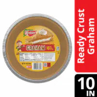 Keebler Ready Crust 10-Inch Graham Cracker Premade Pie Crust For Baking And No-Bake