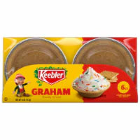 Keebler Ready Crust Mini Graham Cracker Pie Crusts 6 ct / 4 oz
