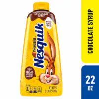 Nesquik Chocolate Flavored Syrup Chocolate Syrup for Milk or Ice Cream 22oz