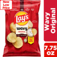 Lay's® Wavy Original Potato Chips 7.75 oz