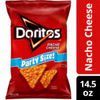 Doritos® Nacho Cheese Flavored Tortilla Chips Party Size 14.5 oz