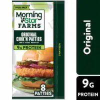 MorningStar Farms® Original Value Pack Plant Based Chik'n Patties 8 ct / 2.5 oz