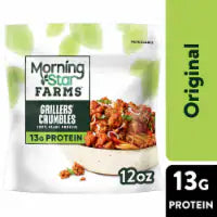 MorningStar Farms® Meal Starters Grillers Vegan Crumbles 12 oz