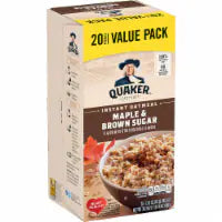 Quaker® Maple & Brown Sugar Instant Oatmeal 20 ct