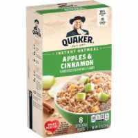 Quaker® Apples & Cinnamon Instant Oatmeal 8 ct