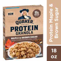 Quaker® Protein Maple & Brown Sugar Granola 18 oz