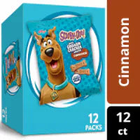 Kellogg's® SCOOBY-DOO! Multipack Cinnamon Baked Graham Crackers 12 ct / 1 oz