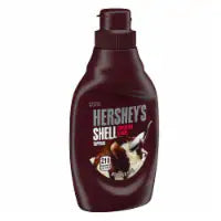 HERSHEY'S Chocolate Flavored Shell Topping Bottle 7.25 oz