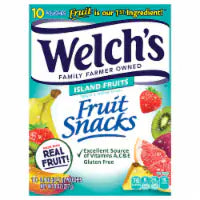 Welch's® Island Fruit Gummy Snacks 10 ct / 0.8 oz