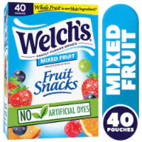 Welch's Fruit Snacks Mixed Fruit 40 ct / 0.8 oz
