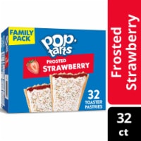 Kellogg's Pop-Tarts Frosted Strawberry Toaster Pastries 32ct