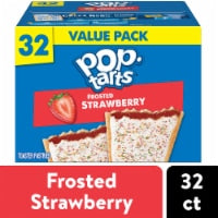 Pop-Tarts® Frosted Strawberry Mega Value Pack Toaster Pastries 32 ct