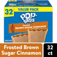 Pop-Tarts® Frosted Brown Sugar Cinnamon Mega Value Pack Toaster Pastries 32 ct