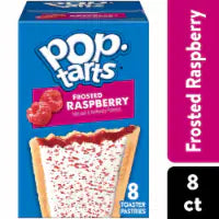 Pop-Tarts® Frosted Raspberry Toaster Pastries 8 ct