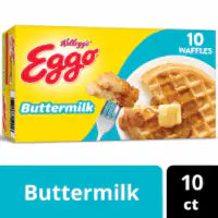 Kellogg's® Eggo® Buttermilk Frozen Waffles 10 ct / 1.23 oz