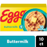 Eggo® Buttermilk Frozen Waffles 10 ct / 1.23 oz