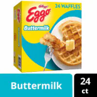 Kellogg's® Eggo® Buttermilk Family Pack Frozen Waffles 24 ct / 1.23 oz