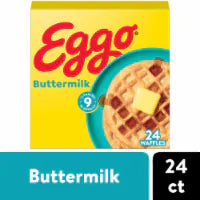 Eggo® Buttermilk Family Pack Frozen Waffles 24 ct / 1.23 oz
