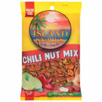 Island Snacks Value Size Chili Nut Mix 6 oz