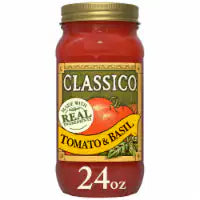 Classico Tomato & Basil Spaghetti Pasta Sauce 24 OZ