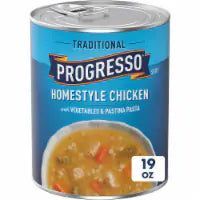 Progresso Traditional Chicken with Vegetables & Pastina Pasta Soup 19 oz