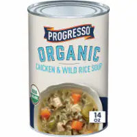 Progresso Organic Chicken & Wild Rice Canned Soup 14 oz