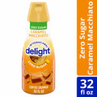 International Delight Zero Sugar Caramel Macchiato Liquid Coffee Creamer 32 fl oz