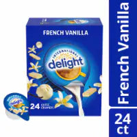 International Delight French Vanilla Liquid Coffee Creamer Singles 24 ct / 0.44 fl oz
