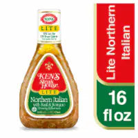 Ken's Steak House® Light Northern Italian with Basil & Romano Salad Dressing & Marinade 16 fl oz