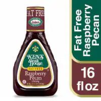 Ken's Steak House® Fat Free Raspberry Pecan Salad Dressing 16 fl oz