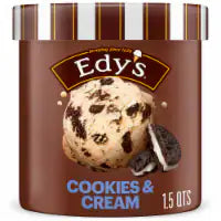 Edy’s/Dreyer’s Cookies & Cream, 1.5 Qt