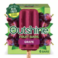 Outshine Grape Frozen Fruit Bars, 6 Count