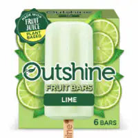 Outshine Lime Frozen Fruit Bars, 6 Count