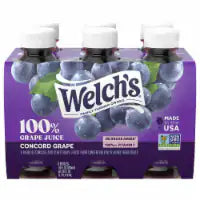 Welch's® 100% Concord Grape Juice 6 bottles / 10 fl oz