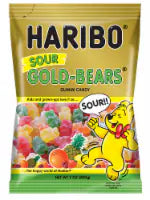 Haribo® Sour Gold-Bears Candy 7 oz