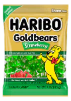 Haribo® Goldbears® Strawberry Gummi Candy Share Size Bag 4 oz