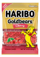 Haribo® Goldbears® Cherry Gummi Candy Share Size Bag 4 oz