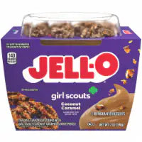 Jell-O Coconut Caramel Ready-to-Eat Pudding Snack Cups