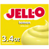 Jell-O Lemon Instant Pudding & Pie Filling Mix 3.4 oz