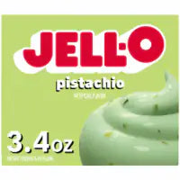 Jell-O Pistachio Instant Pudding & Pie Filling Mix, Sweet Treat Dessert 3.4 OZ