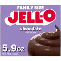 Jell-O Chocolate Instant Pudding & Pie Filling Mix 5.9 oz
