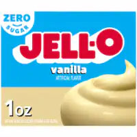 Jell-O Zero Sugar Vanilla Flavor Instant Pudding & Pie Filling 1 oz