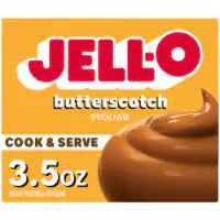 Jell-O Cook & Serve Butterscotch Pudding & Pie Filling Mix 3.5 oz