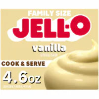 Jell-O Cook & Serve Vanilla Pudding & Pie Filling Mix 4.6 oz
