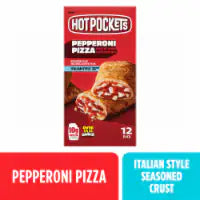 Hot Pockets Pepperoni Pizza Italian Style Crust Frozen Snack 54 oz 12 pack