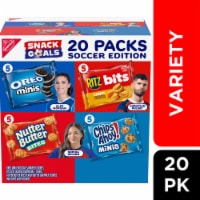 OREO CHIPS AHOY! Nutter Butter RITZ Bits Cookies & Crackers Variety Pack 20 ct / 1 oz