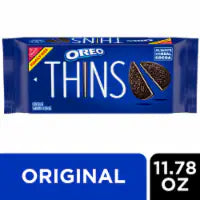 OREO Thins Chocolate Sandwich Cookies Family Size 11.78 oz