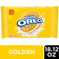 OREO Golden Sandwich Cookies Family Size 18.12 oz