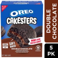 OREO Cakesters Double Chocolate Soft Snack Cakes 5 ct / 2.02 oz