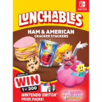 Lunchables Ham & American Cheese Cracker Stacker Kids Lunch Meal Kit 9.1 OZ